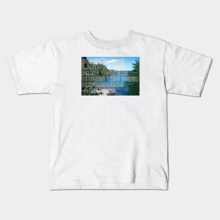 Born in the Land of Sky Blue Waters — Minnesota Kids T-Shirt